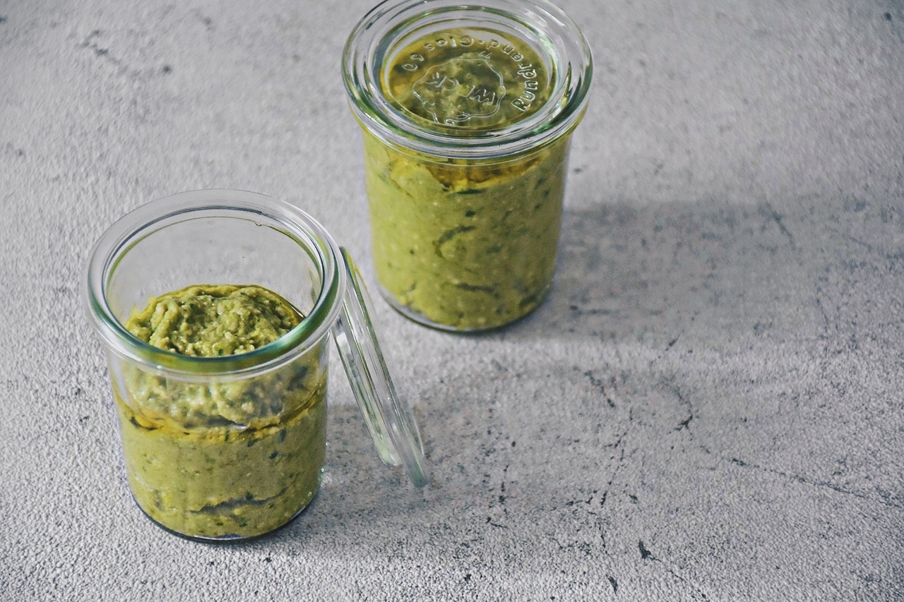 grünes Bio Spargelpesto - thefashiontaste.com